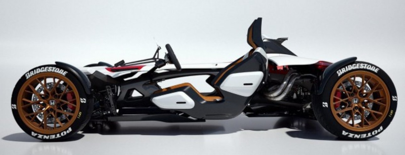 Nuova Honda Project 2&4: finalmente svelata l'inedita Concept con forme da monoposto. 
